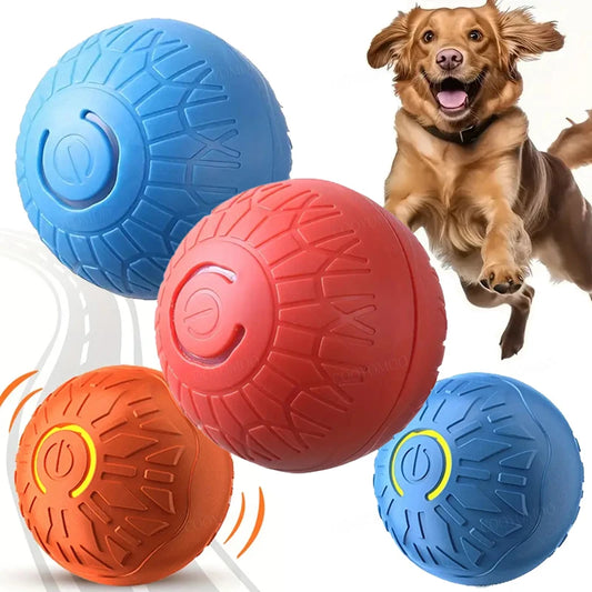 Smart Dog Ball - USB Rechargeable Automatic Interactive Toy for Puppies to Large Dogs